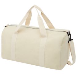 Pheebs 210 g/m² duffel bag van gerecycled katoen en polyester